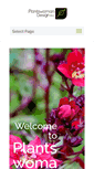 Mobile Screenshot of plantswomandesign.com